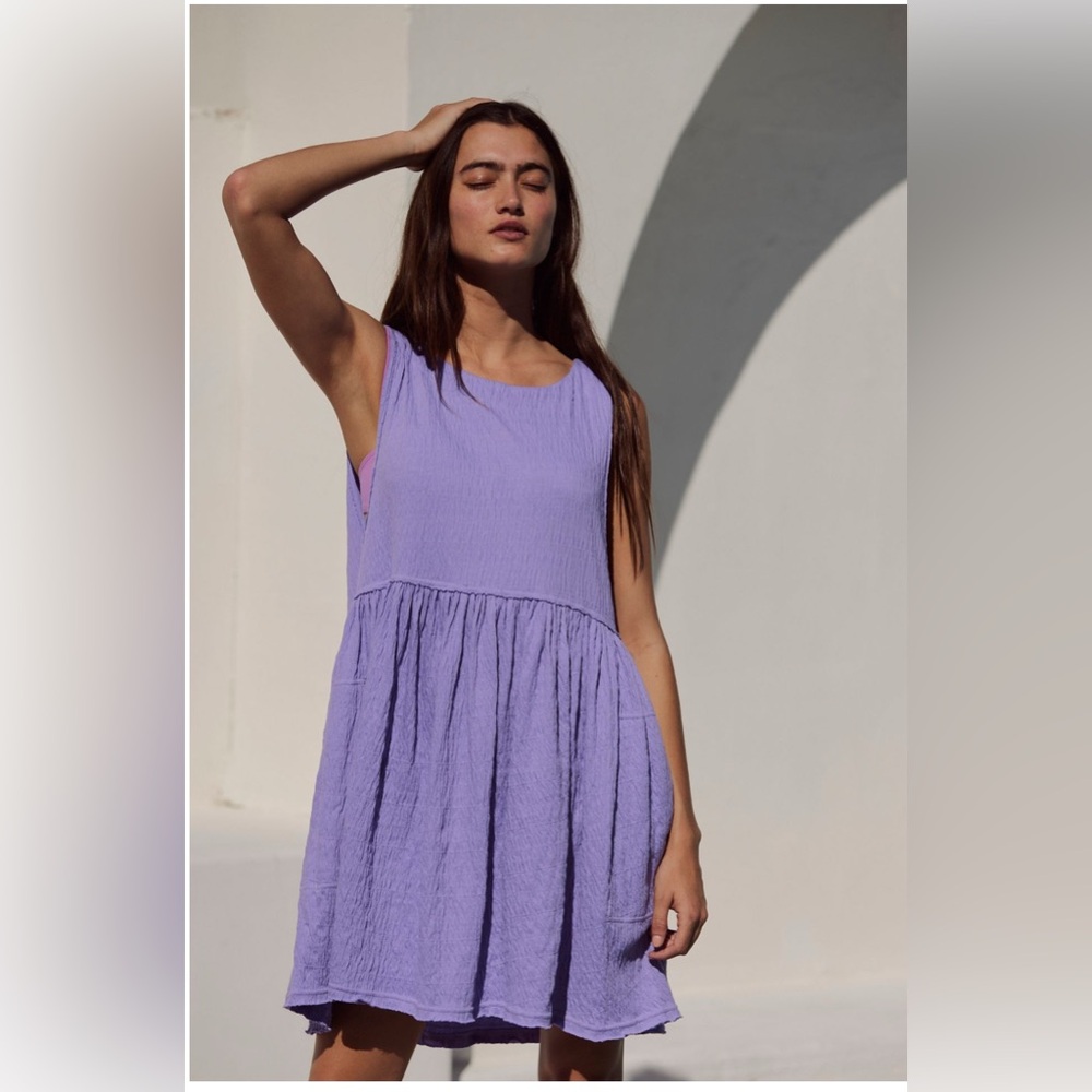 fp beach sleeveless mini dress